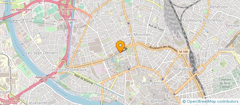localisation de l'entreprise SOCIETE DE LA MOBILITE DE L'AGGLOMERATION TOULOUSAINE à TOULOUSE