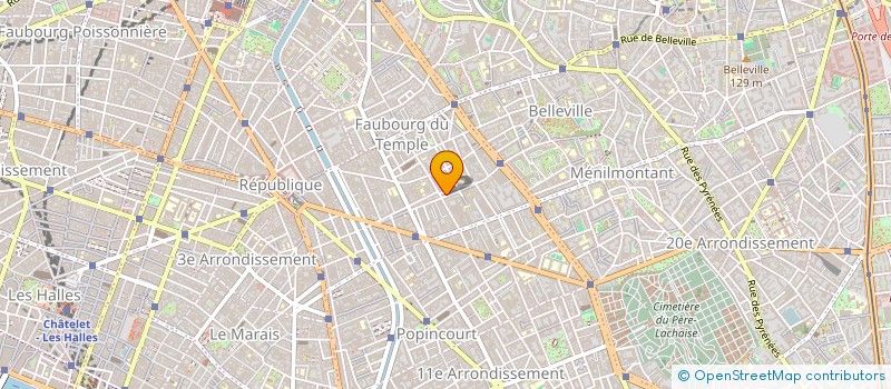 localisation de l'entreprise SOCIETE DE LA PERLE DU SAHARA  PARIS