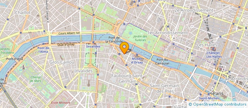 localisation de l'entreprise SOCIETE DE LA PISCINE DE GAGNY à PARIS