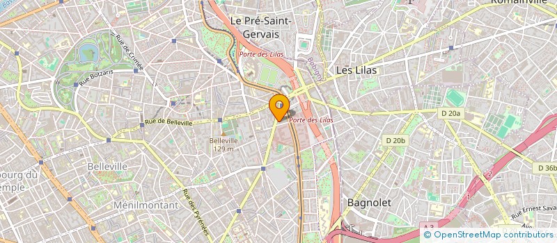 localisation de l'entreprise SOCIETE DE LA PISCINE GEORGES VALLEREY  PARIS