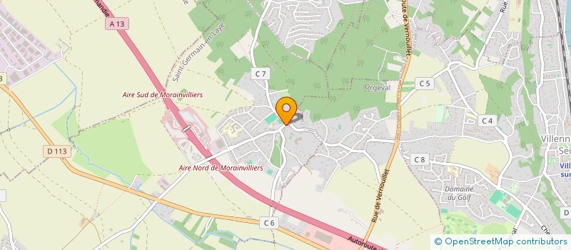 localisation de l'entreprise SOCIETE DE LA RUE ERNEST PREVOST A AUBERVILLIERS  MORAINVILLIERS