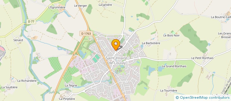 localisation de l'entreprise SOCIETE DE LA RUE NEUVE NUMERO 11 à MONTAIGU-VENDEE
