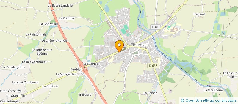 localisation de l'entreprise SOCIETE DE LA VILAINE à TINTENIAC