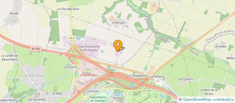 localisation de l'entreprise SOCIETE DE LAVAGE DE L'OUEST - SOLWEST à CAMPBON