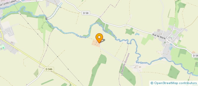 localisation de l'entreprise SOCIETE DE LEGUMES FRAIS à MONTIGNY-SOUS-MARLE