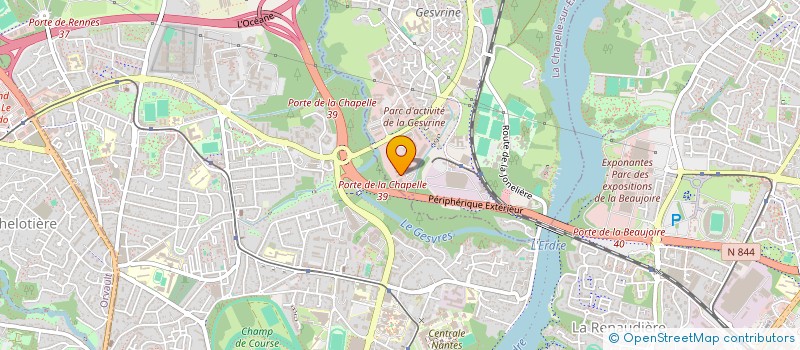 localisation de l'entreprise SOCIETE DE LEVAGE ET DE MANUTENTION  LA CHAPELLE-SUR-ERDRE