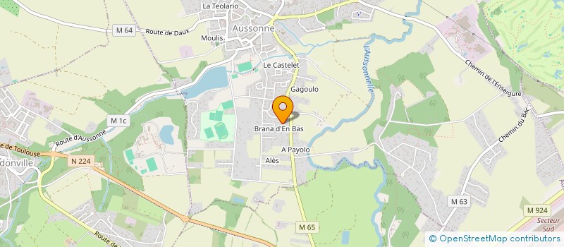 localisation de l'entreprise SOCIETE DE LIMA à AUSSONNE