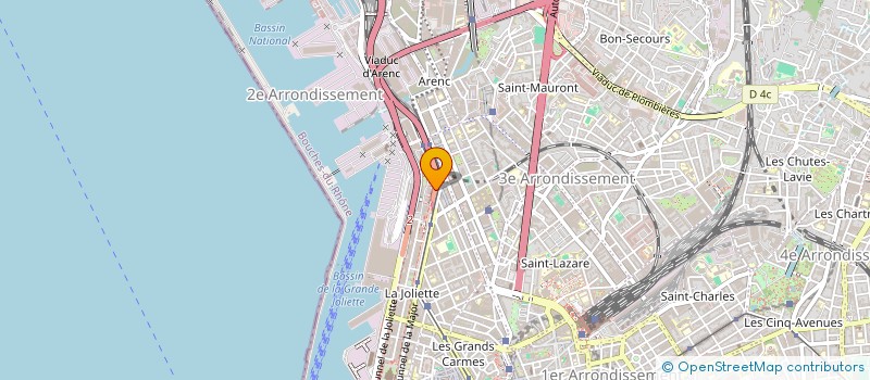 localisation de l'entreprise SOCIETE DE LIVRAISON DES OUVRAGES OLYMPIQUES ALPES 2030  MARSEILLE