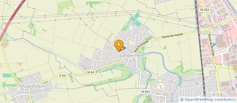 localisation de l'entreprise SOCIETE DE LIVRAISON ET DE MONTAGE  LAMPERTHEIM