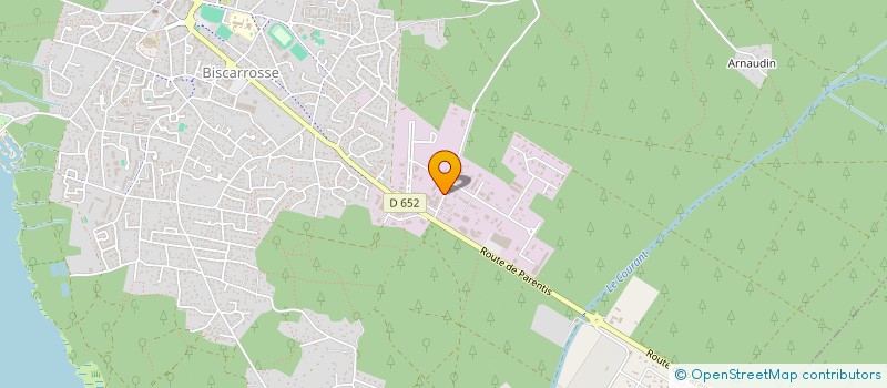 localisation de l'entreprise SOCIETE DE LOCATION  BISCARROSSE