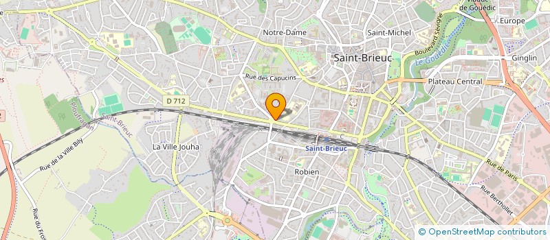 localisation de l'entreprise SOCIETE DE LOCATION AUTOMOBILE à SAINT-BRIEUC