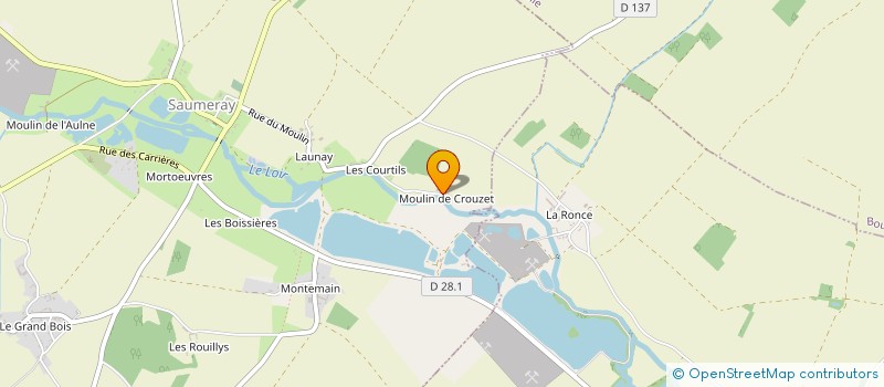 localisation de l'entreprise SOCIETE DE LOCATION COLAS à SAUMERAY