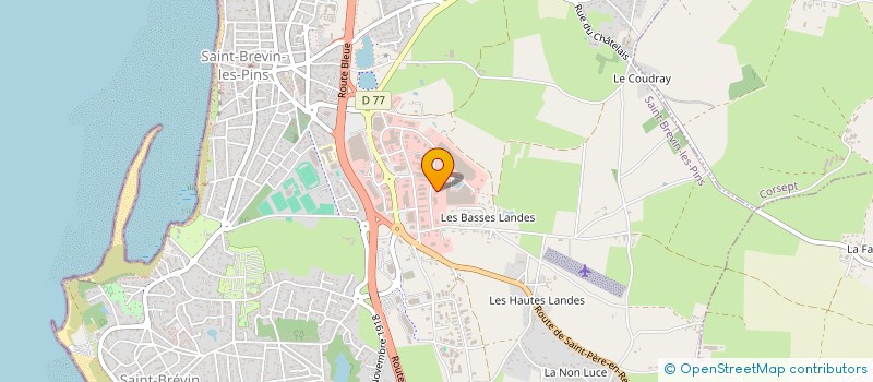 localisation de l'entreprise SOCIETE DE LOCATION DE MATERIEL - SLOMA à SAINT-BREVIN-LES-PINS