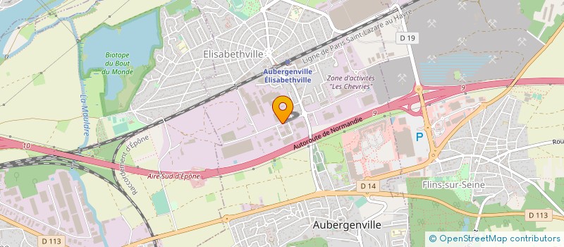 localisation de l'entreprise SOCIETE DE LOCATION DE TRANSPORTS ET MANUTENTION SOLOTRAM à AUBERGENVILLE