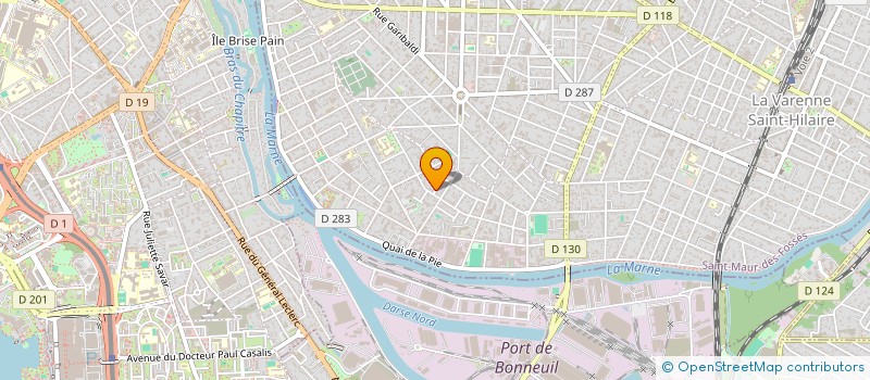 localisation de l'entreprise SOCIETE DE LOCATION ET DE VENTE DE VEHICULES à SAINT-MAUR-DES-FOSSES