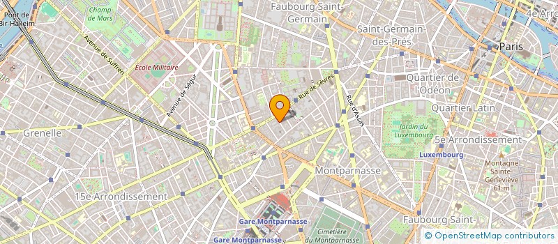 localisation de l'entreprise SOCIETE DE LOCATION IMMOBILIERE PARISIENNE  PARIS 6