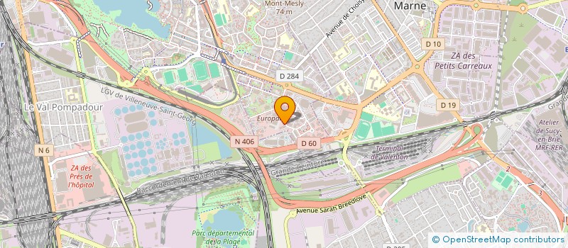 localisation de l'entreprise SOCIETE DE LOCATION VIDEO ET D ELECTRICITE GENERALE à CRETEIL