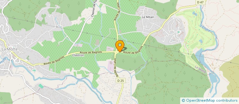 localisation de l'entreprise SOCIETE DE LOCATIONS DE CAMIONS à LA MOTTE