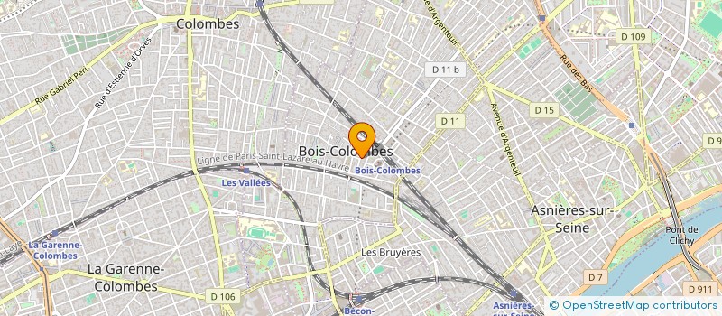 localisation de l'entreprise SOCIETE DE LOGISTIQUE ET DE SERVICE D INGENIERIE à BOIS-COLOMBES