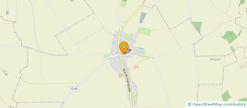 localisation de l'entreprise SOCIETE DE LONGUE PAUME DE PROYART  PROYART