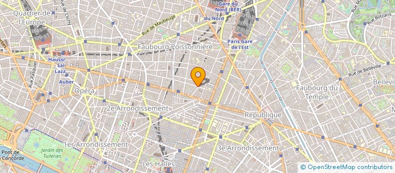 localisation de l'entreprise SOCIETE DE MACONNERIE GENERALE à PARIS