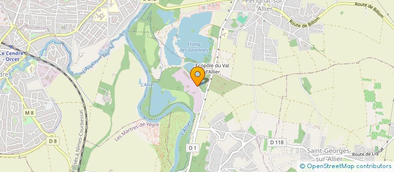 localisation de l'entreprise SOCIETE DE MACONNERIE TERRASSEMENT ET CANALISATIONS  LA ROCHE-NOIRE