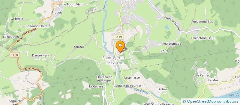localisation de l'entreprise SOCIETE DE MAINTENANCE AGROALIMENTAIRE ET CHAUDRONNERIE à SAINT-CERNIN-DE-LARCHE