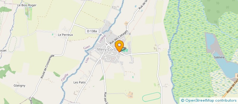 localisation de l'entreprise SOCIETE DE MAINTENANCE AGROALIMENTAIRE ET FRIGORIFIQUE EN ABREGE SMAF  MOULT-CHICHEBOVILLE