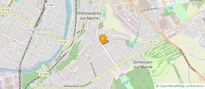 localisation de l'entreprise SOCIETE DE MAINTENANCE CHAUFFAGE à ORMESSON-SUR-MARNE