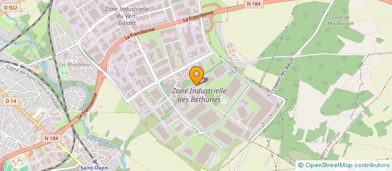 localisation de l'entreprise SOCIETE DE MAINTENANCE DE TRAVAUX PUBLICS ET DE RESEAUX à SAINT-OUEN-L'AUMONE