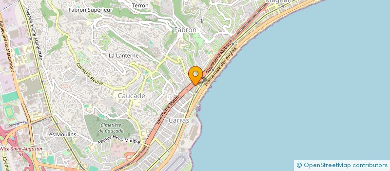 localisation de l'entreprise SOCIETE DE MAINTENANCE DU BATIMENT à NICE