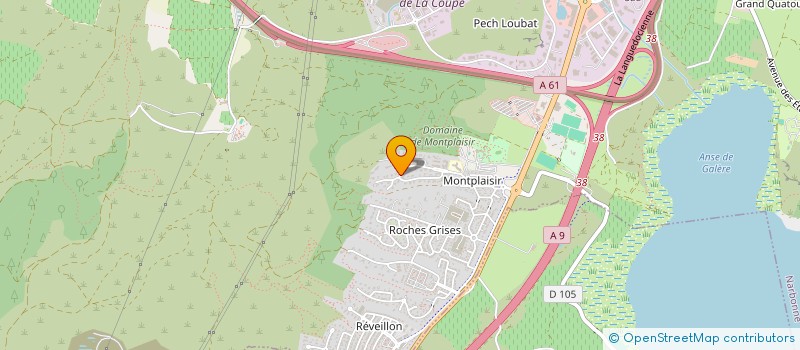 localisation de l'entreprise SOCIETE DE MAINTENANCE ET D'ETUDES ELECTROMECANIQUE  NARBONNE