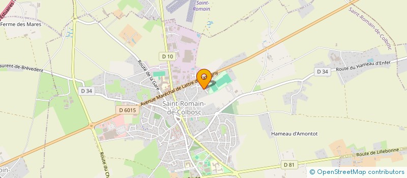 localisation de l'entreprise SOCIETE DE MAINTENANCE ET DE PRODUCTIQUE INDUSTRIELLE  SAINT-ROMAIN-DE-COLBOSC