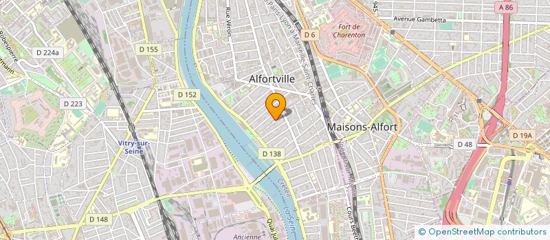 localisation de l'entreprise SOCIETE DE MAINTENANCE ET DE TECHNIQUE à ALFORTVILLE