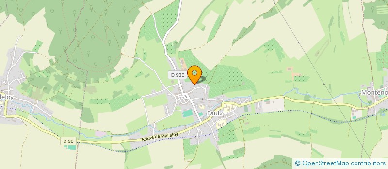 localisation de l'entreprise SOCIETE DE MAINTENANCE INDUSTRIELLE DE L'EST à FAULX