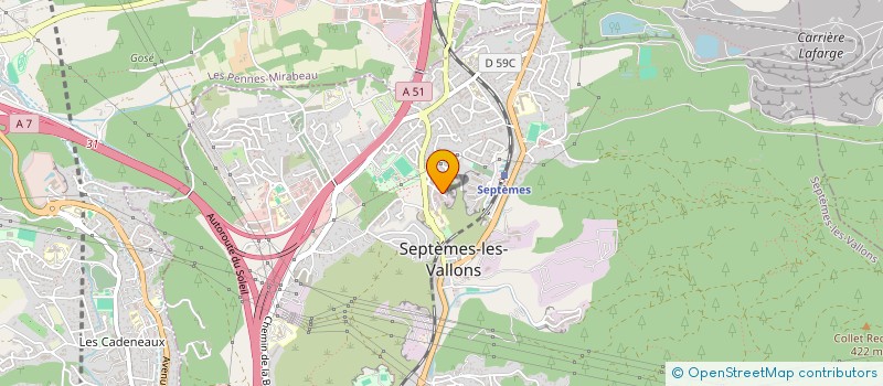 localisation de l'entreprise SOCIETE DE MAINTENANCE PORTUAIRE CONSTRUCTION à SEPTEMES-LES-VALLONS