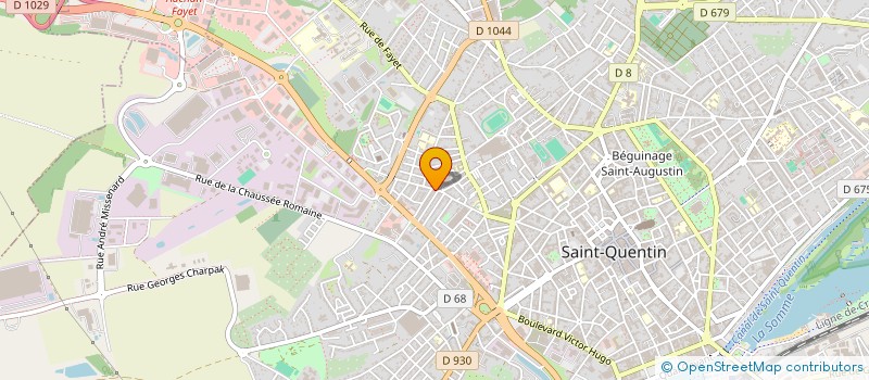 localisation de l'entreprise SOCIETE DE MANUTENTION CONTINUE à SAINT-QUENTIN