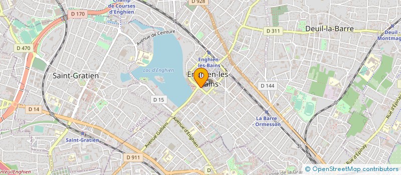 localisation de l'entreprise SOCIETE DE MANUTENTION NETTOYAGE ET ORGANISATION DES VENTES à ENGHIEN-LES-BAINS