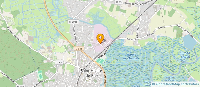 localisation de l'entreprise SOCIETE DE MAREE DU HAVRE DE VIE à SAINT-HILAIRE-DE-RIEZ