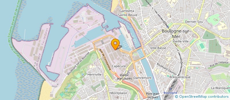 localisation de l'entreprise SOCIETE DE MAREE DU MARCHE COMMUN à BOULOGNE-SUR-MER