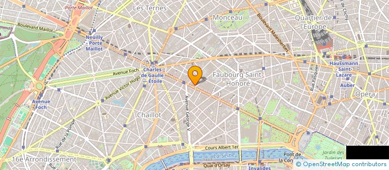 localisation de l'entreprise SOCIETE DE MARKETING DE COMMERCE-SOMACO- à PARIS