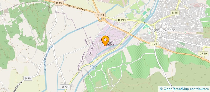 localisation de l'entreprise SOCIETE DE MATERIAUX POUR LE BATIMENT  LANCON-PROVENCE