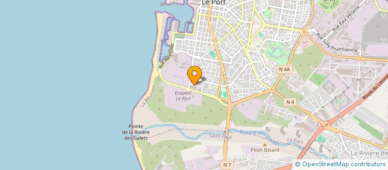 localisation de l'entreprise SOCIETE DE MATERIEL à LE PORT