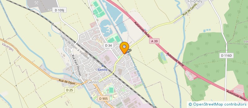 localisation de l'entreprise SOCIETE DE MECANIQUE DES TILLES  GENLIS