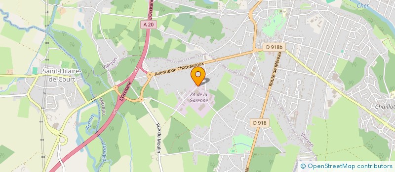 localisation de l'entreprise SOCIETE DE MECANIQUE GENERALE à MEREAU