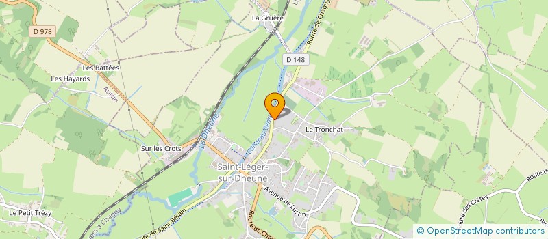 localisation de l'entreprise SOCIETE DE MECANIQUE GENERALE LERICHE à SAINT-LEGER-SUR-DHEUNE