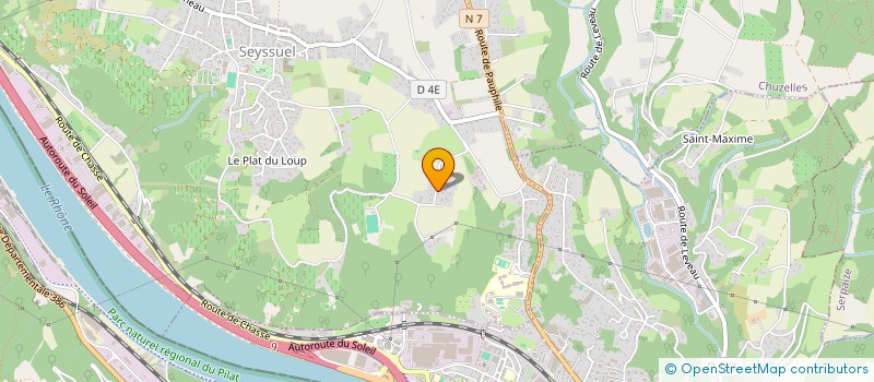 localisation de l'entreprise SOCIETE DE MECANIQUE GENERALE SA  SEYSSUEL