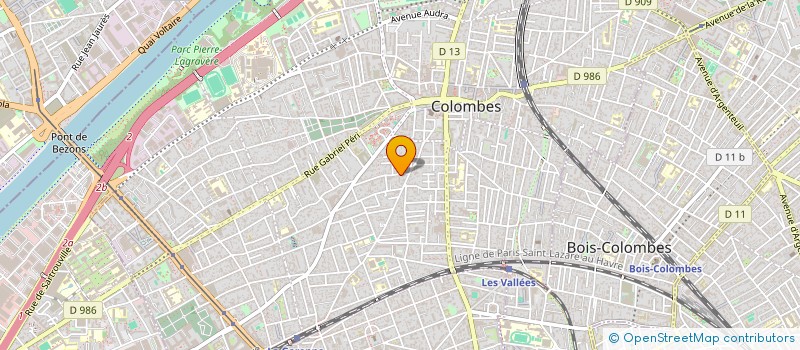 localisation de l'entreprise SOCIETE DE MECANIQUE JLB à COLOMBES