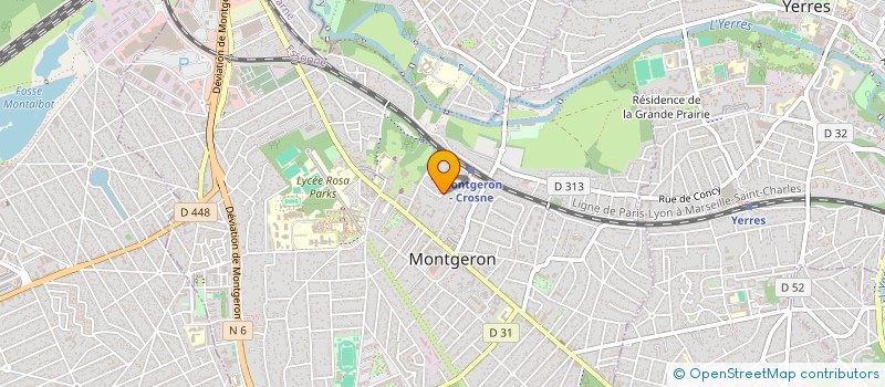 localisation de l'entreprise SOCIETE DE MEDECINE DU TRAVAIL DE L'ILE DE FRANCE à MONTGERON