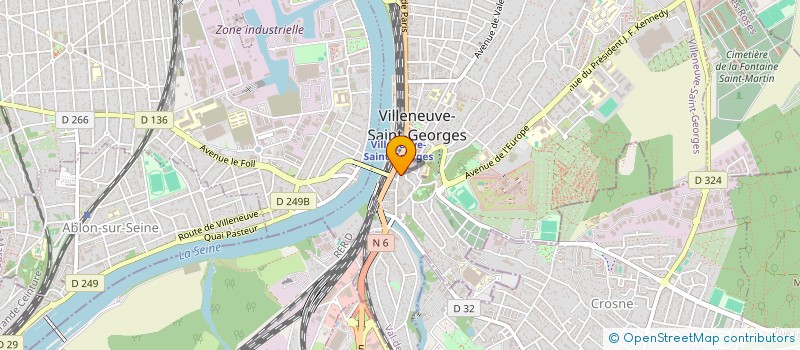 localisation de l'entreprise SOCIETE DE MENUISERIE D'AGENCEMENT DE RENOVATION ET DE PEINTURE à VILLENEUVE-SAINT-GEORGES